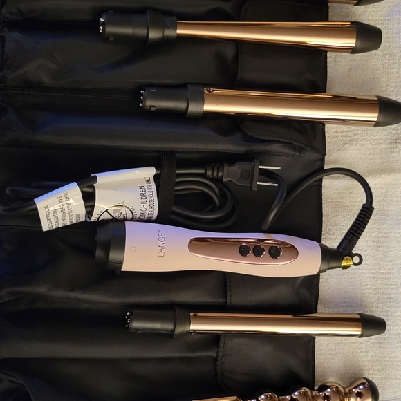 Lange Black and Rose Gold Hair Styling Set - Picture 2 of 7